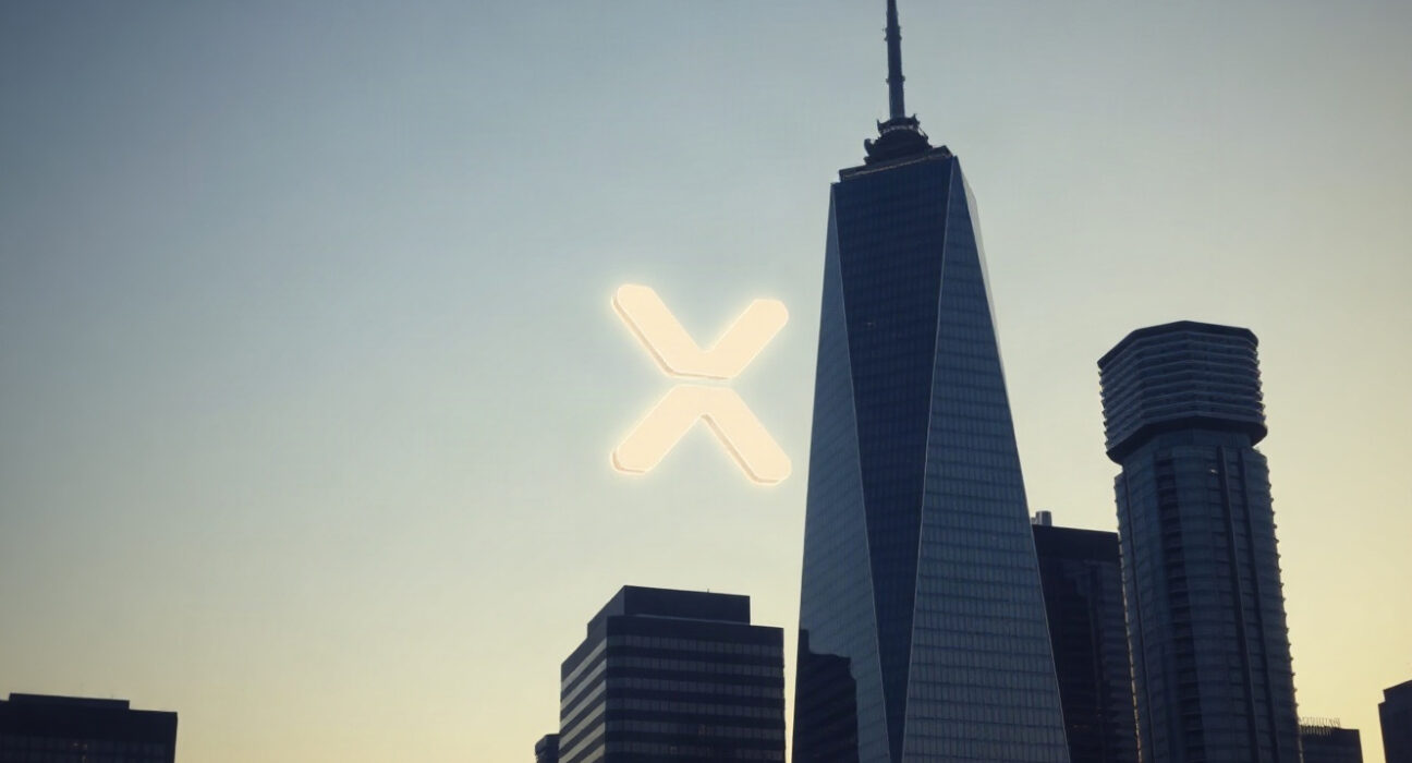 Goldman Sachs headquarters in New York City, representing institutional investment in XRP ETFs.