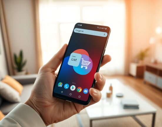 Android smartphone displaying Google Gemini AI assistant interface with task automation features
