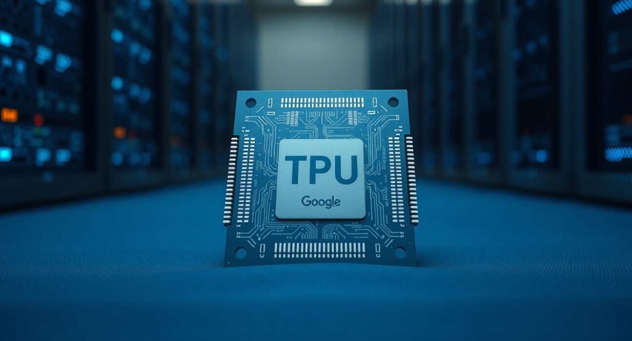 Google's new Tensor Processing Unit AI chip designed to compete with Nvidia in data centers.