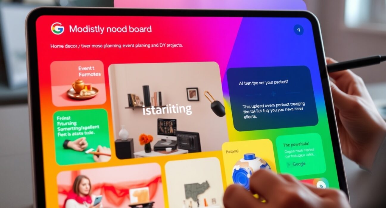 Google AI Unveils Mixboard: Revolutionizing Digital Creativity with an AI Mood Board App