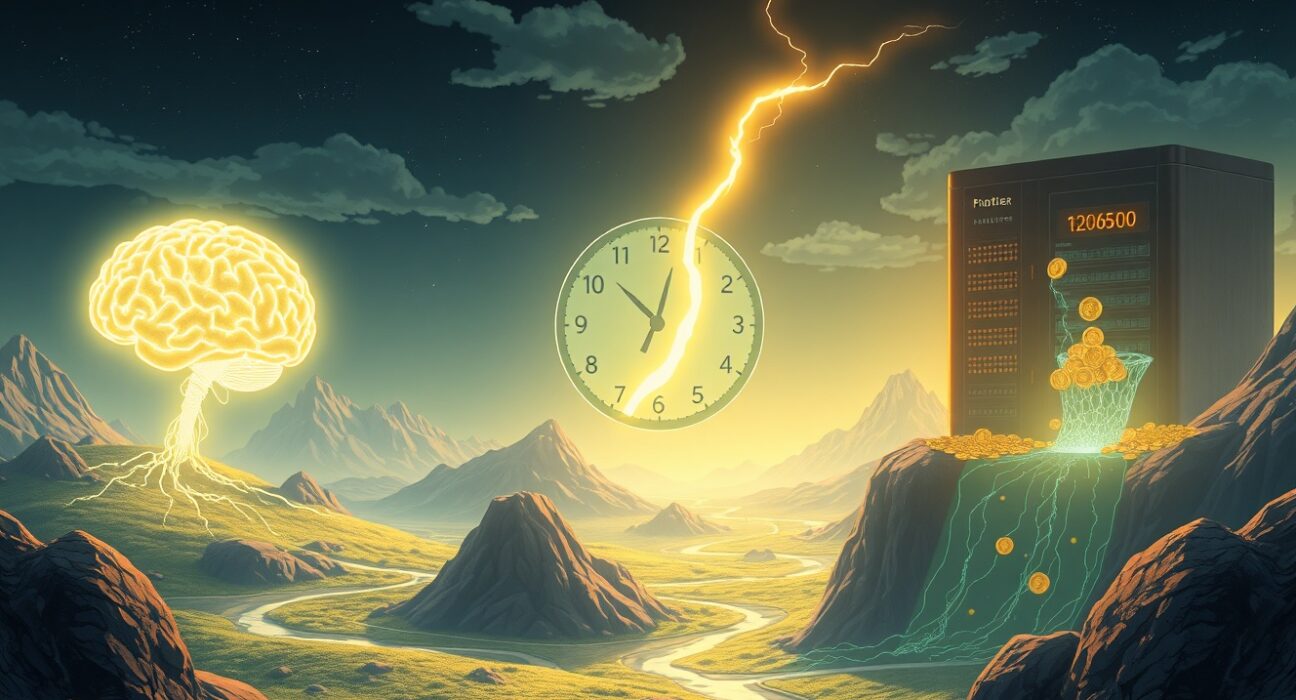 Google Cloud AI strategy showing three frontiers of intelligence, latency, and cost for enterprise deployment