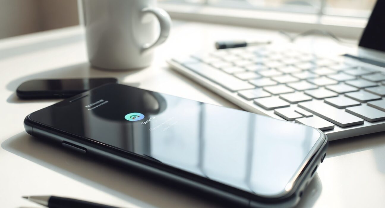 Google Gemini app interface displayed on a smartphone, representing the 1 billion monthly users milestone