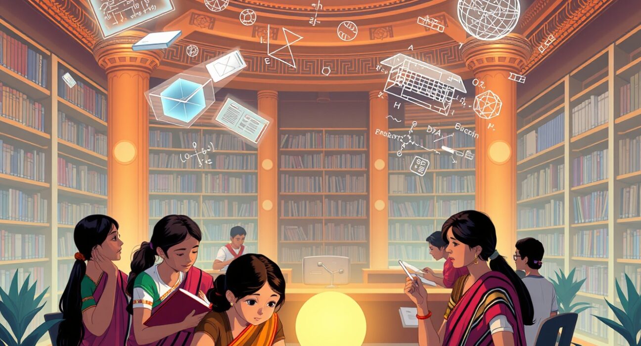 Google Gemini AI-powered JEE Main exam preparation tools helping Indian students with personalized study plans and practice tests