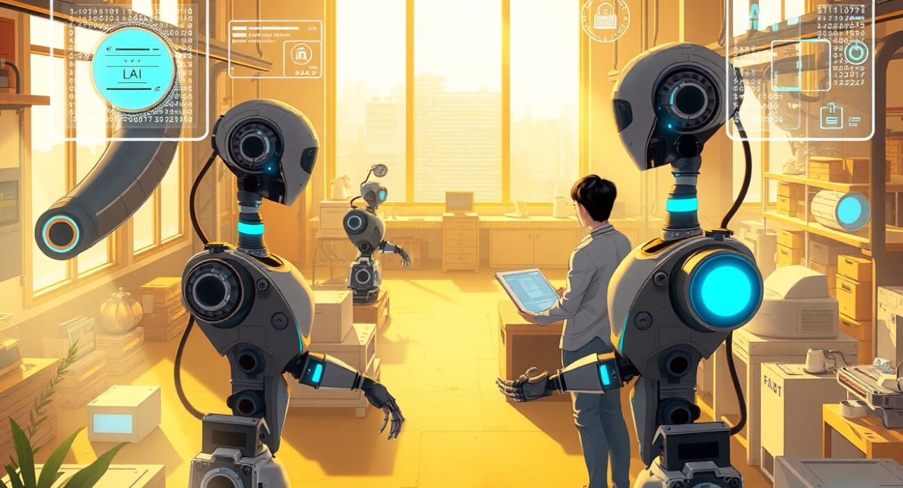 Google Intrinsic robotics integration enables advanced physical AI for industrial automation and manufacturing transformation.