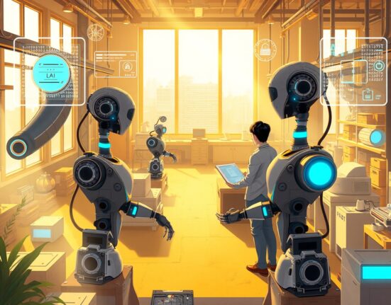 Google Intrinsic robotics integration enables advanced physical AI for industrial automation and manufacturing transformation.