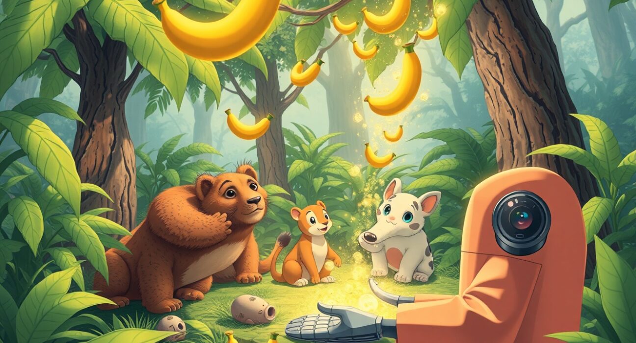 Google Nano Banana 2 AI model creating detailed, consistent character images for visual storytelling.