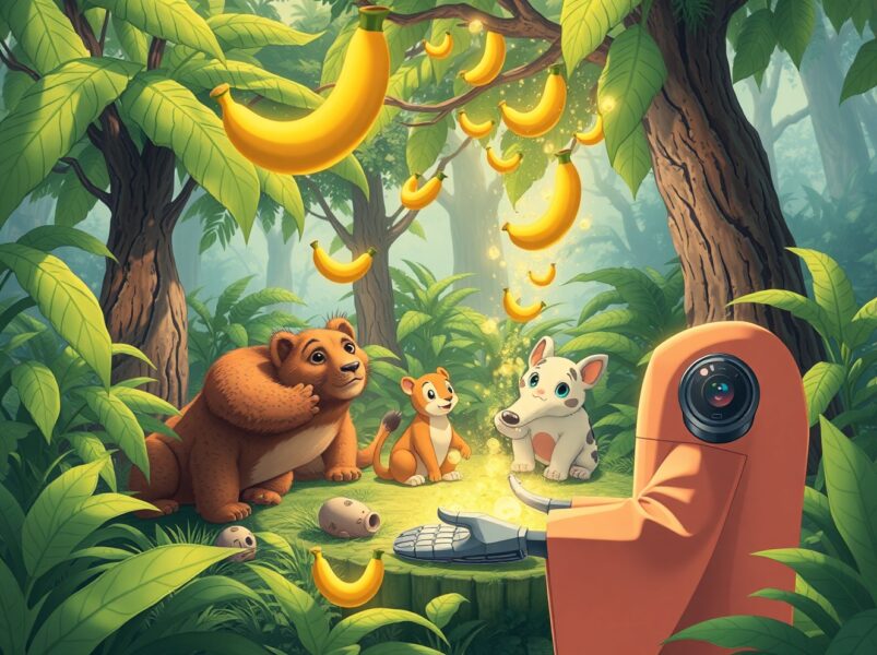 Google Nano Banana 2 AI model creating detailed, consistent character images for visual storytelling.