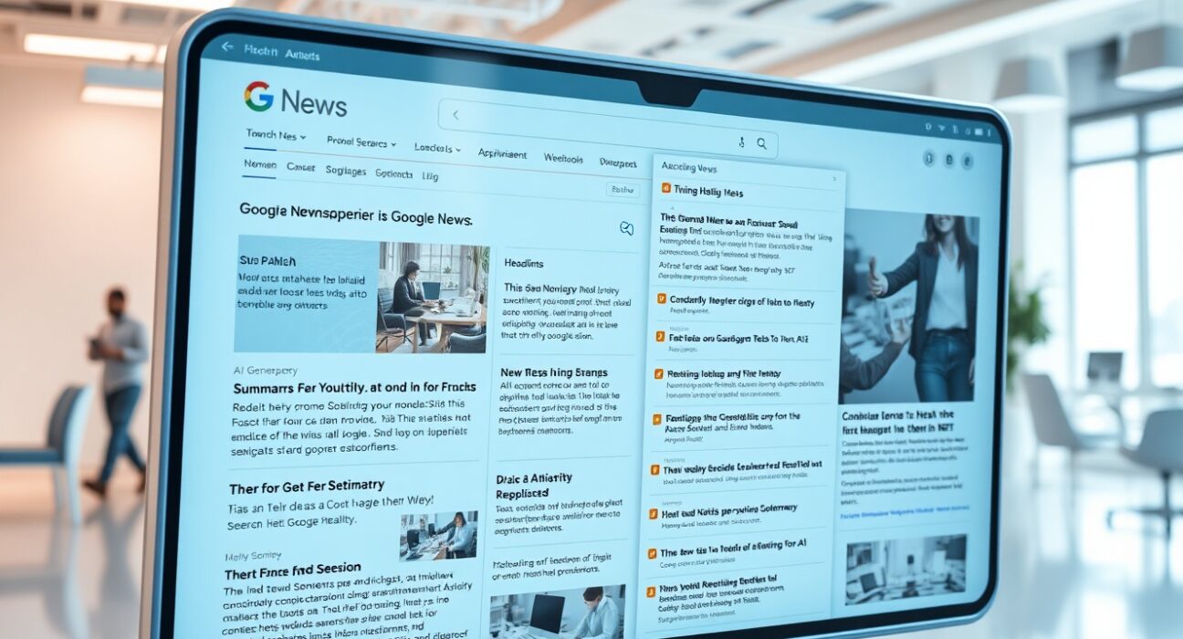 Google News Unleashes AI Summaries: Major Publishers Join Groundbreaking Pilot Program