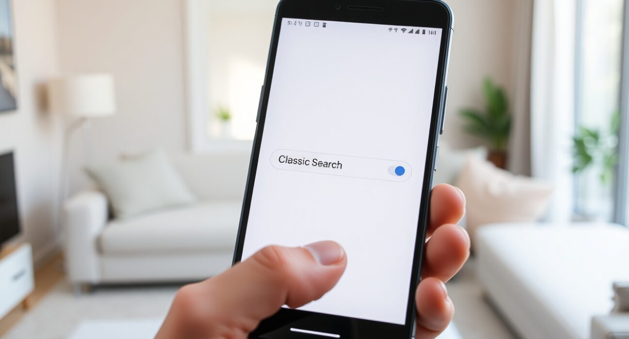 Google Photos app showing the new toggle to switch off the AI-powered Ask Photos search feature.