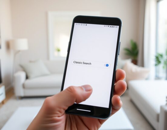 Google Photos app showing the new toggle to switch off the AI-powered Ask Photos search feature.