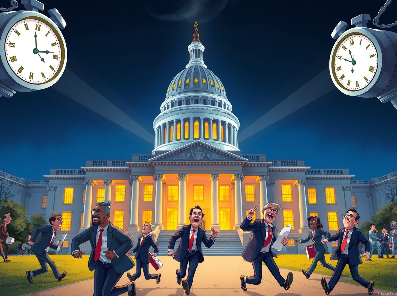 Critical Government Shutdown Vote: House Races Against Time for Midnight Decision