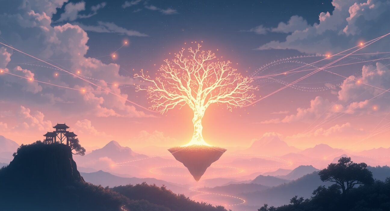 Gradient's Echo-2 decentralized reinforcement learning platform connecting AI models across global networks for inference scaling.