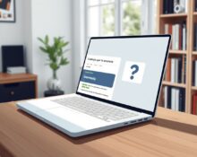 Grammarly's expert review interface on a laptop screen, highlighting the debate about AI versus