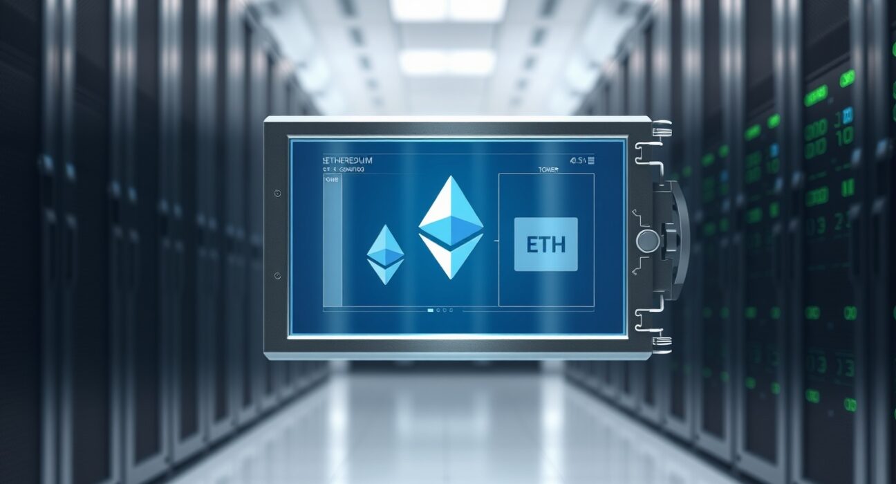 Institutional Ethereum transfer between Grayscale and Coinbase Prime platforms showing secure digital asset movement