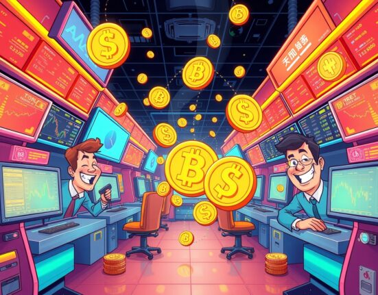 Grayscale SUI Trust trading illustration showing digital asset investment opportunities