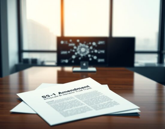 Grayscale's amended S-1 filing document for converting the Bittensor TAO Trust into a spot ETF.