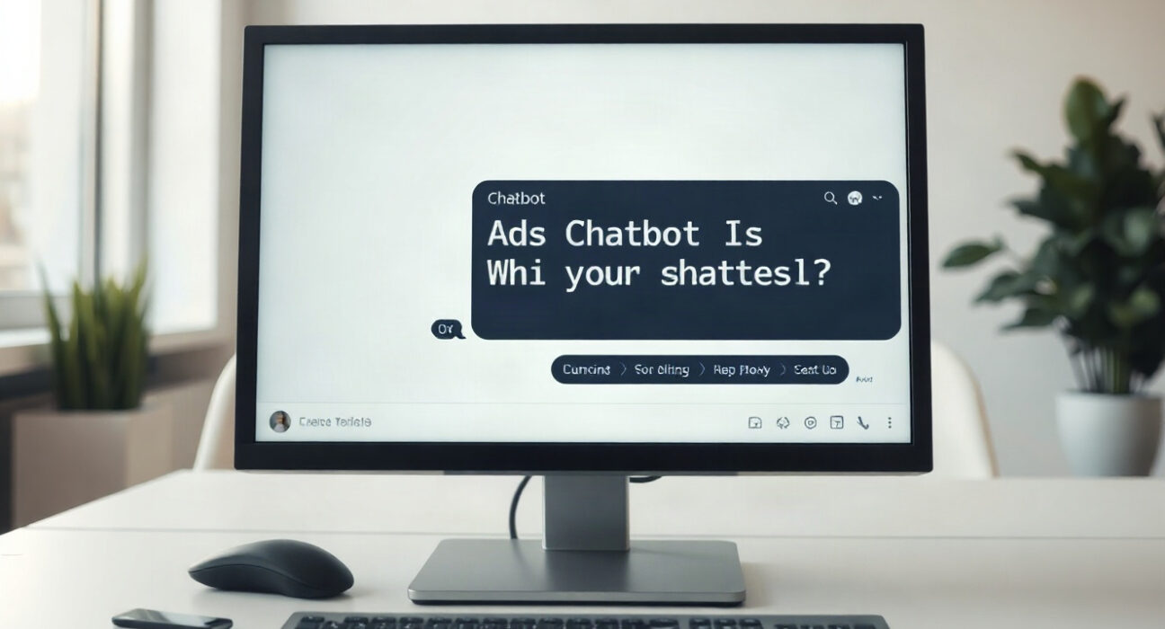 Screenshot-like depiction of a computer screen showing a chatbot with garbled text output, representing the Grok glitch.