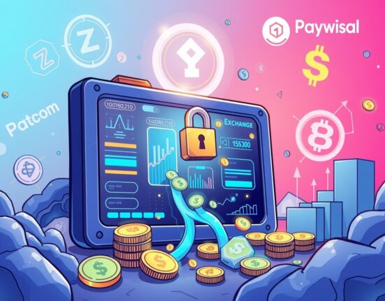 A cartoon illustration showing the excitement around GRVT funding for a ZK-based decentralized exchange.