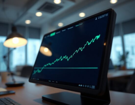 Cryptocurrency trading chart showing GRVT price surge on Upbit