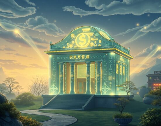 Hana Financial and Dunamu blockchain remittance system connecting international banks