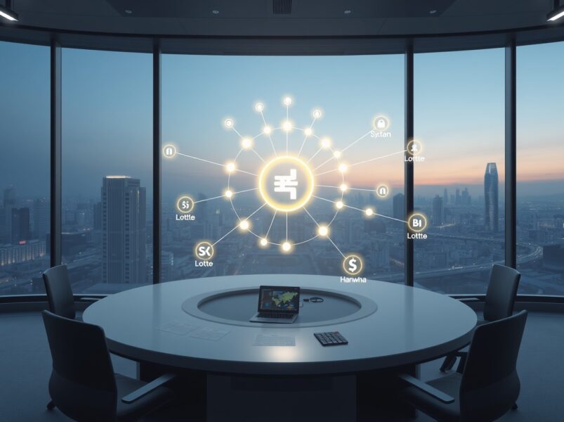 Won Stablecoin Alliance: Hana Financial Forges Pivotal Consortium with SK and Lotte