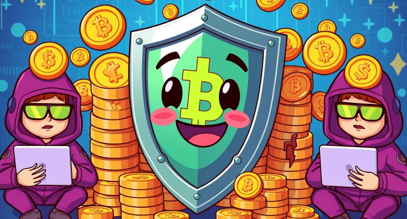 Crypto hacking insurance protection shield safeguarding digital currency assets from cyber threats