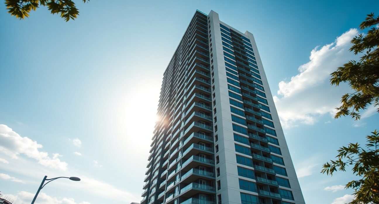 Luxury high-rise apartment building in Asuncion, Paraguay, where Bitcoin investor Harry Yeh was found dead.