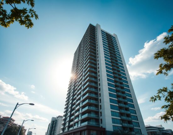 Luxury high-rise apartment building in Asuncion, Paraguay, where Bitcoin investor Harry Yeh was found dead.