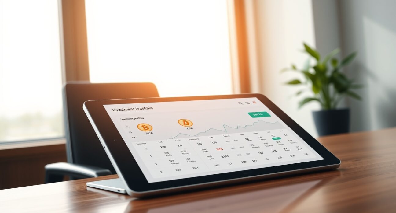 Hashdex NCIQ crypto index fund dashboard showing ADA and LINK additions for institutional investors.
