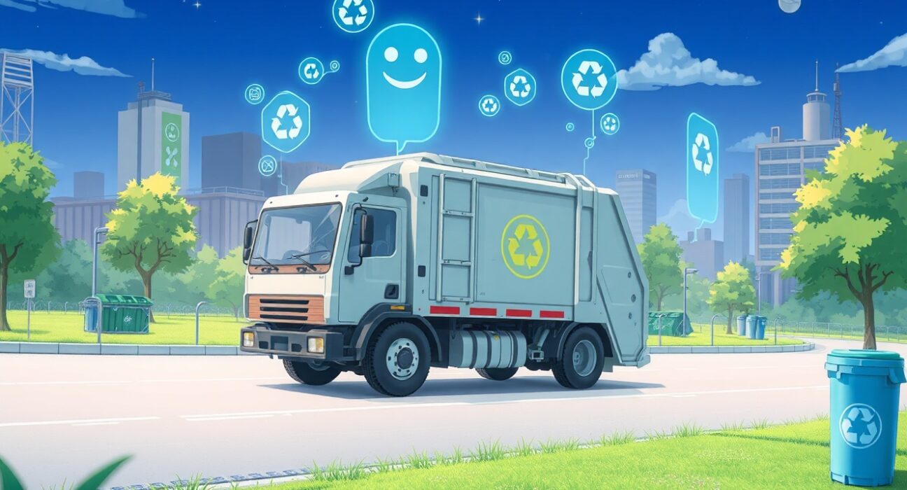 Hauler Hero AI waste management software modernizing sanitation operations with technology.