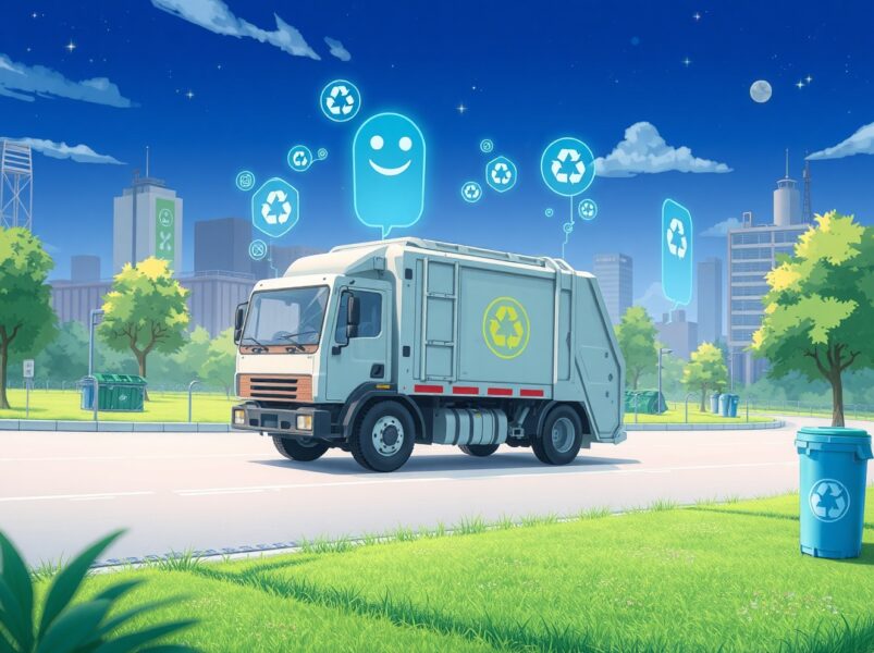 Hauler Hero AI waste management software modernizing sanitation operations with technology.