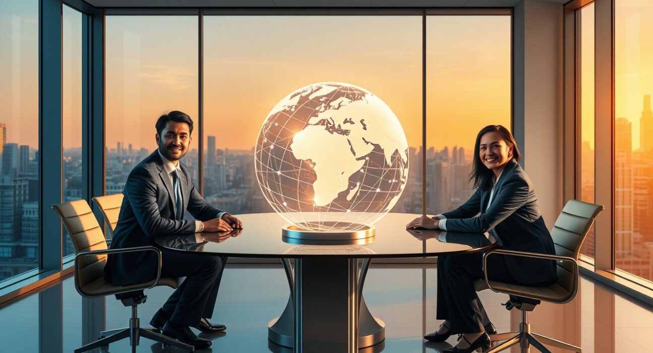 Haun Ventures raises $1B for new fund, expanding focus to AI and crypto startups in a modern boardroom setting