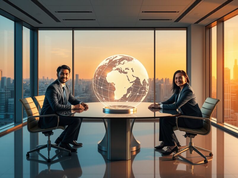 Haun Ventures raises $1B for new fund, expanding focus to AI and crypto startups in a modern boardroom setting