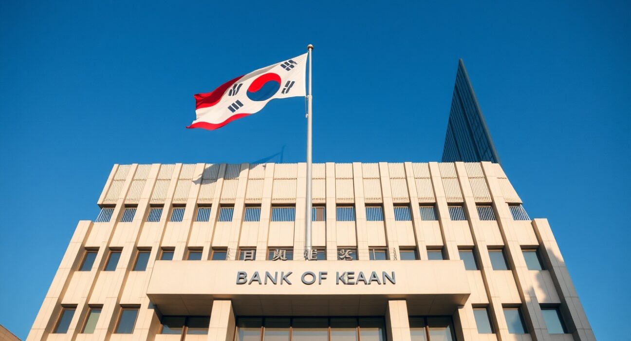 Bank of Korea headquarters in Seoul, South Korea