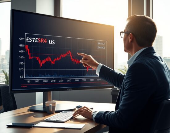 Financial analyst monitoring GBP hedging strategy amid negative May seasonality, as advised by BofA