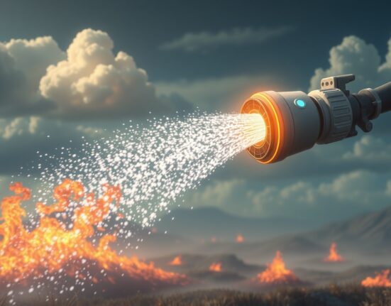 HEN Technologies AI firefighting hardware creating physics data for artificial intelligence training systems