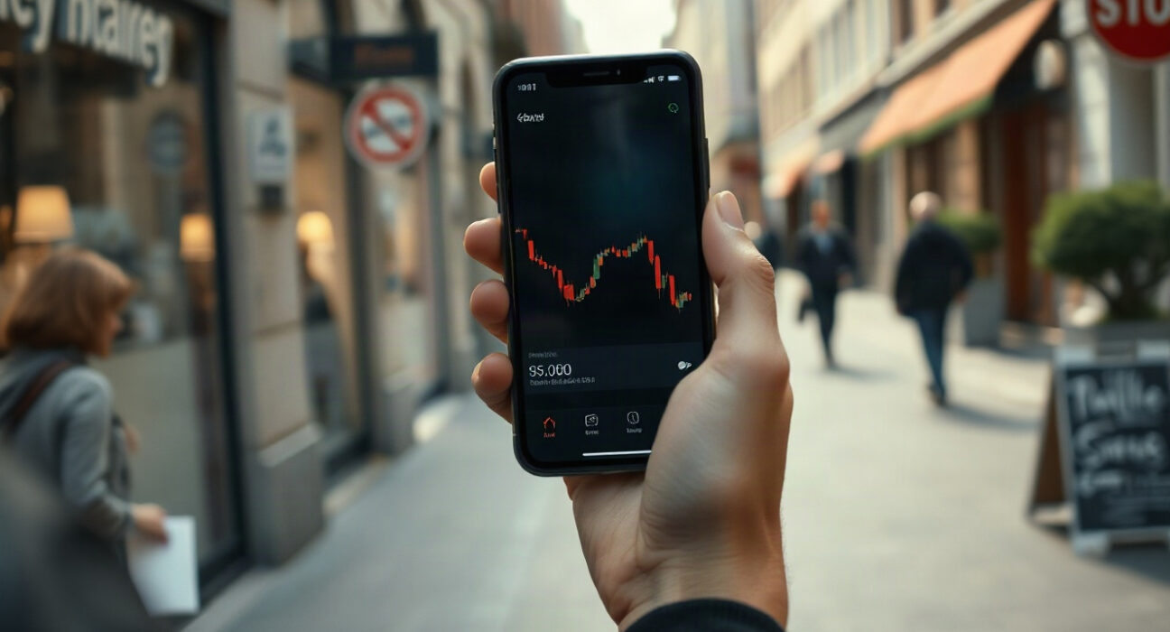 Hesse CPI August data showing a slowdown in inflation on a smartphone chart