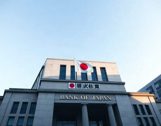 Bank of Japan headquarters in Tokyo, symbolizing monetary policy decisions.