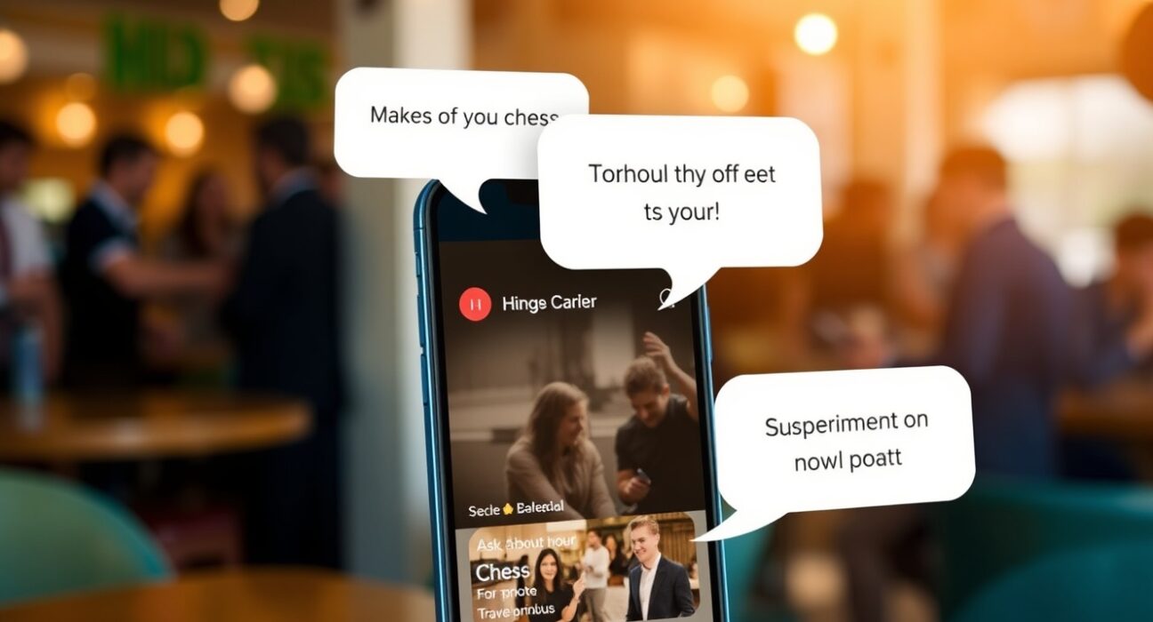 Hinge AI feature transforms online dating by eliminating awkward small talk with smart conversation starters