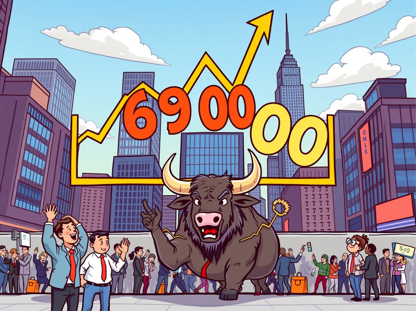 Historic S&P 500 Milestone: Index Soars Past 6900 for the First Time