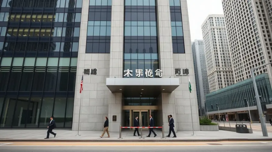 Hong Kong office district street scene illustrating the city's financial regulator warning over unlicensed payment platforms