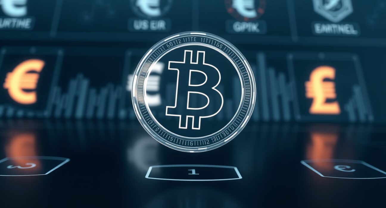 HSBC's digital deposit token representing multi-currency innovation on blockchain.