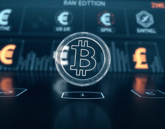 HSBC's digital deposit token representing multi-currency innovation on blockchain.