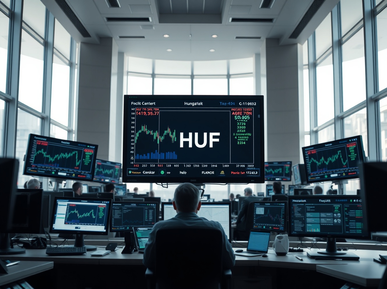 Hungarian Forint Swap Move Signals Rising MNB Easing Risk, Commerzbank Warns
