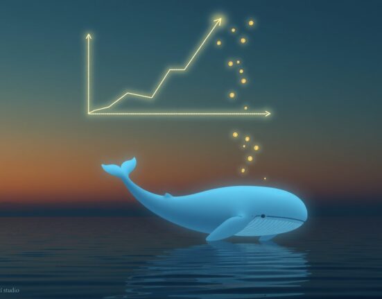 A cryptocurrency whale's rapid $3.72 million loss on HYPE token sale visualized as an on-chain event.