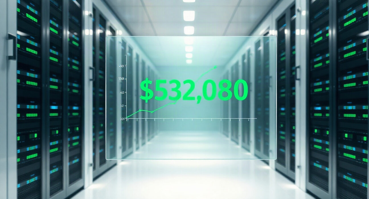 HyperEVM network fee chart showing record $538,080 daily fees