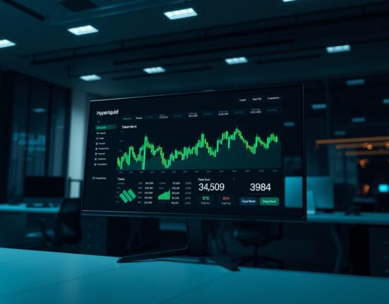 Hyperliquid token burn dashboard with charts and supply metrics