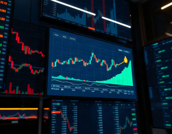 Hyperliquid trading dashboard with burning HYPE token symbol on screen