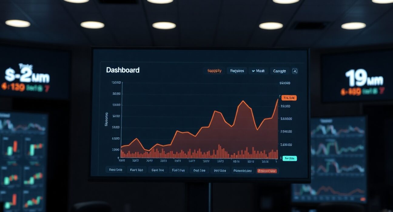 Hyperliquid HYPE token burn dashboard showing supply reduction data