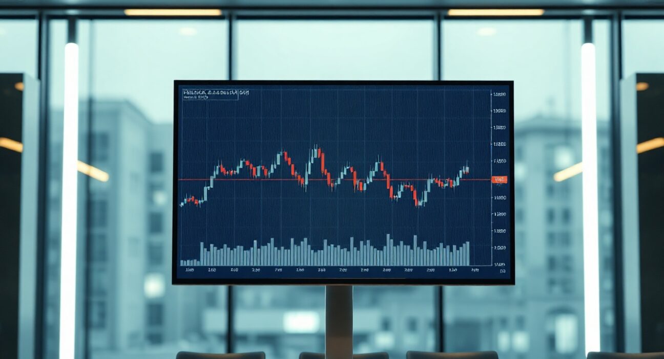 Hyperliquid (HYPE) price chart showing a pullback within an ongoing uptrend.